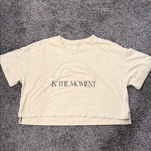 NWOT Madewell Cropped Tshirt